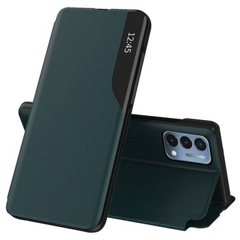 Husa tip carte techsuit - efold series - oneplus nord n200 5g - dark green