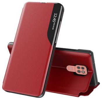Husa tip carte techsuit - efold series - motorola moto g9 play - red