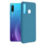 Husa premium Techsuit - Soft Edge Silicone - Huawei P30 Lite - Denim Blue fotografia produsului