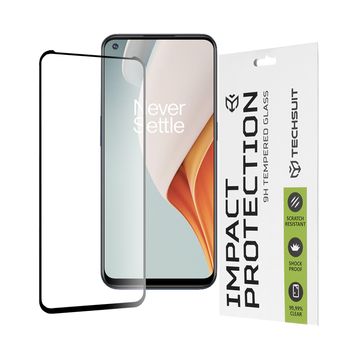 Folie sticla oneplus nord n100,full cover, full glue glass, black
