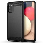 Husa Techsuit - Carbon Silicone - Samsung Galaxy A02s - Black fotografia produsului View 3 S