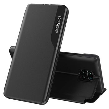 Husa tip carte techsuit - efold series - xiaomi redmi note 9s / note 9 pro / note 9 pro max - black