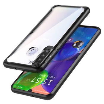 Husa premium techsuit - glaast series - samsung galaxy a21 - black