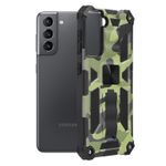 Husa antisoc Techsuit - Blazor Series - Samsung Galaxy S21 - Camo Lime fotografia produsului