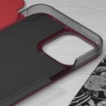 Husa tip carte Techsuit - eFold Series - iPhone 13 Pro Max - Red fotografia produsului View 3 S