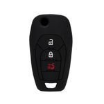Husa din silicon pentru cheie auto Techsuit - Chevrolet Onix, Spark (1013.03) fotografia produsului