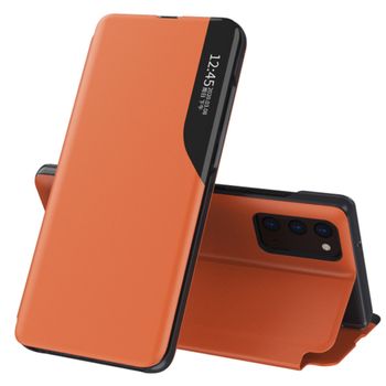Husa tip carte techsuit - efold series - samsung galaxy note 20 ultra - orange