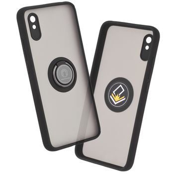 Husa techsuit - glinth - xiaomi redmi 9a - black