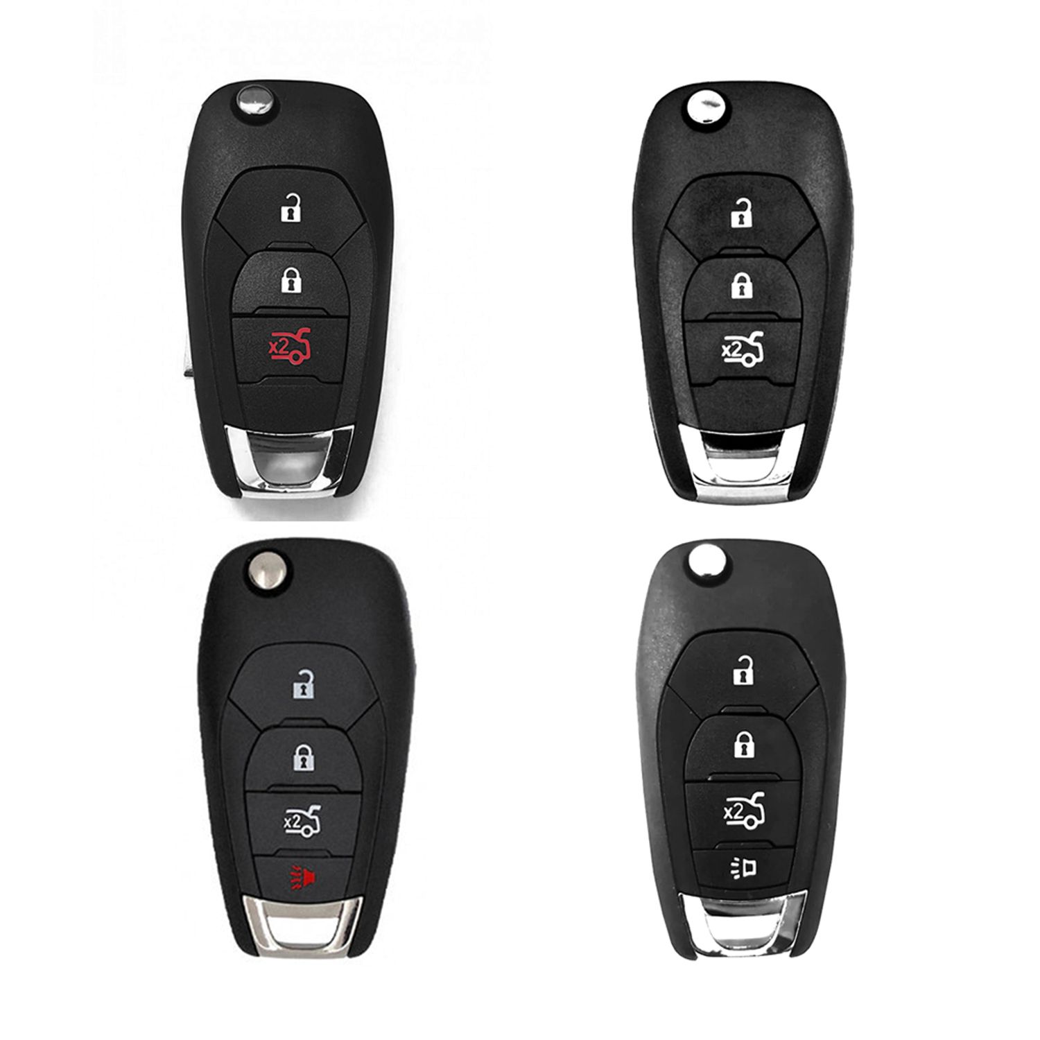Husa din silicon pentru cheie auto Techsuit - Chevrolet Onix, Spark (1013.03) fotografia produsului View 2 L