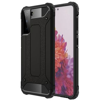 Husa techsuit - hybrid armor - samsung galaxy s21 - black