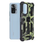 Husa antisoc Techsuit - Blazor Series - Xiaomi Redmi Note 10 Pro - Camo Lime fotografia produsului