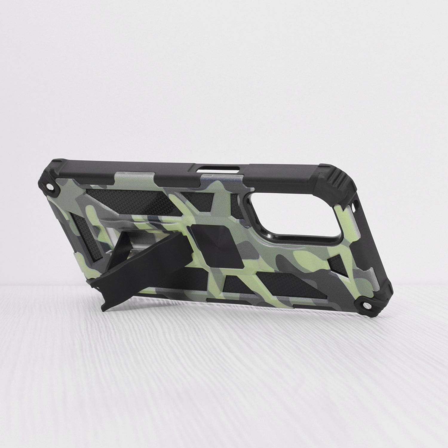 Husa antisoc Techsuit - Blazor Series - Oneplus Nord N200 5G - Camo Lime fotografia produsului View 2 L