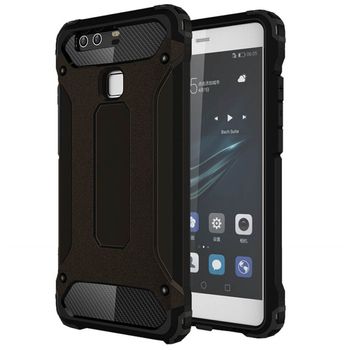Husa techsuit - hybrid armor - huawei p9 plus - black