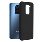 Husa premium Techsuit - Soft Edge Silicone - Xiaomi Redmi Note 9 - Black fotografia produsului