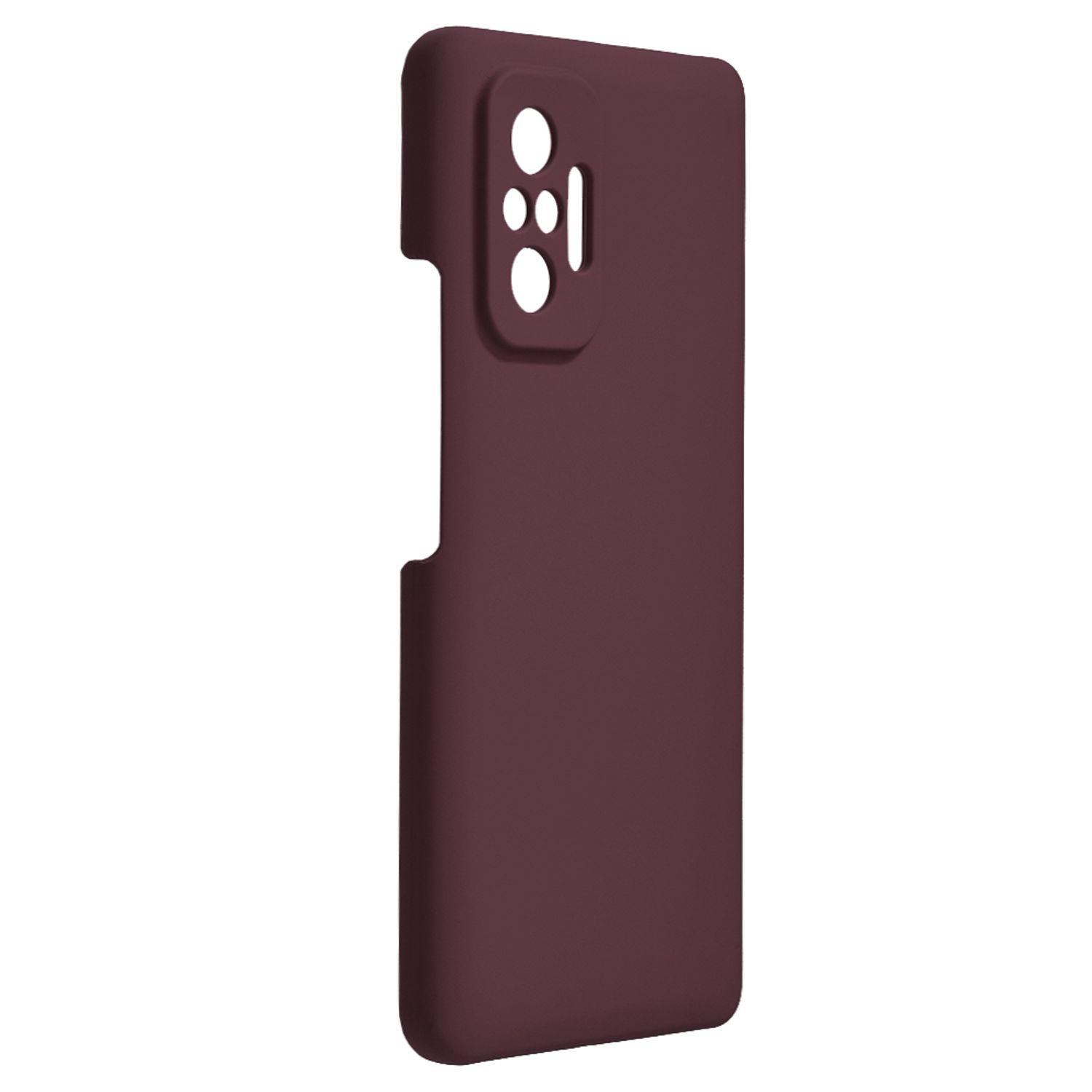 Husa premium Techsuit - Soft Edge Silicone - Xiaomi Redmi Note 10 Pro - Plum Violet fotografia produsului View 2 L
