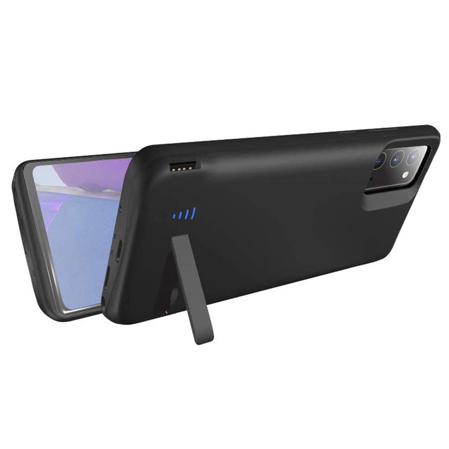 Husa cu acumulator Techsuit - Samsung Galaxy S21 - 4800 mAh - Black fotografia produsului View 3 L