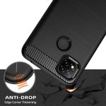 Husa Techsuit - Carbon Silicone - Xiaomi Redmi 9C - Black fotografia produsului View 2 S