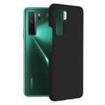 Husa premium Techsuit - Soft Edge Silicone - Huawei P40 Lite 5G - Black fotografia produsului