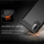 Husa Techsuit - Carbon Silicone - Xiaomi Poco M3 Pro 5G / 4G - Black fotografia produsului View 3 S