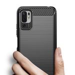 Husa Techsuit - Carbon Silicone - Xiaomi Poco M3 Pro 5G / 4G - Black fotografia produsului View 2 S