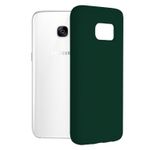 Husa premium Techsuit - Soft Edge Silicone - Samsung Galaxy S7 Edge - Dark Green fotografia produsului