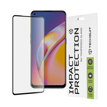 Folie sticla oppo reno 5 lite,full cover, full glue glass, black