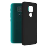 Husa premium Techsuit - Soft Edge Silicone - Motorola Moto G9 Play - Black fotografia produsului