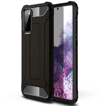 Husa techsuit - hybrid armor - samsung galaxy s20 fe - black
