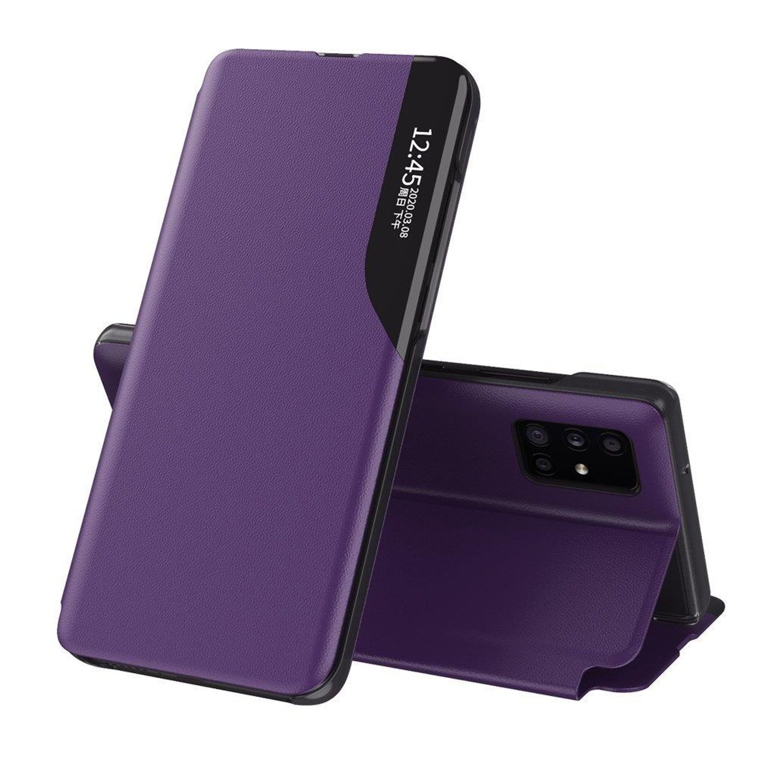 Husa tip carte Techsuit - eFold Series - iPhone 11 - Purple fotografia produsului