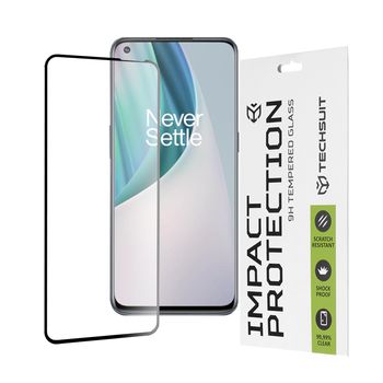 Folie sticla oneplus nord n10,full cover, full glue glass, black