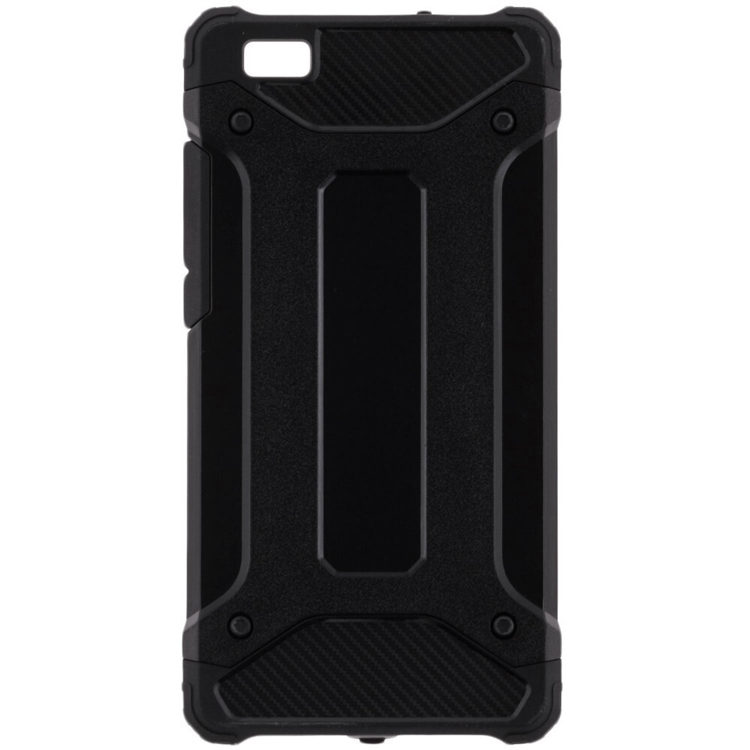 Husa Techsuit - Hybrid Armor - Huawei P8 Lite - Black fotografia produsului