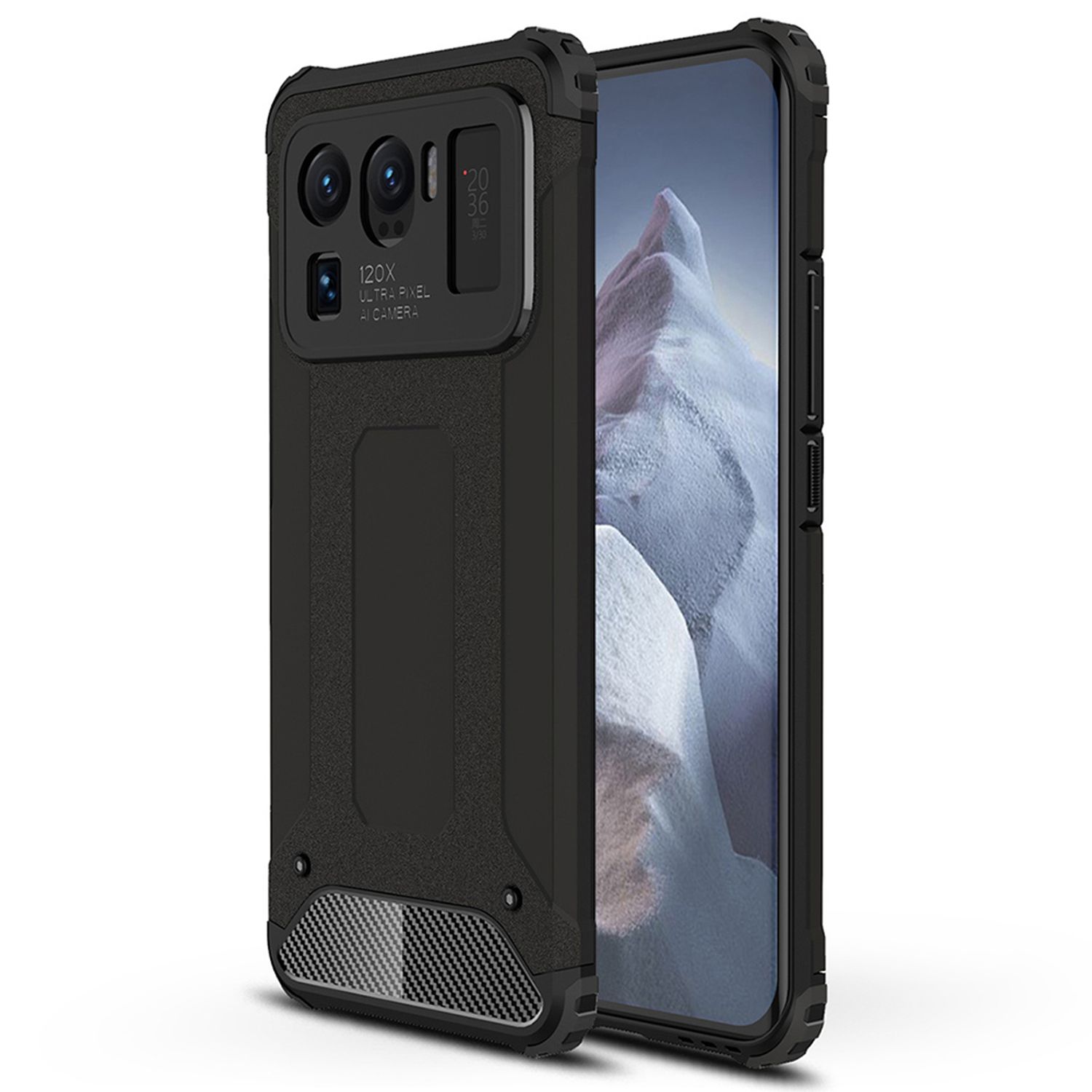 Husa Techsuit - Hybrid Armor - Xiaomi Mi 11 Ultra - Black fotografia produsului