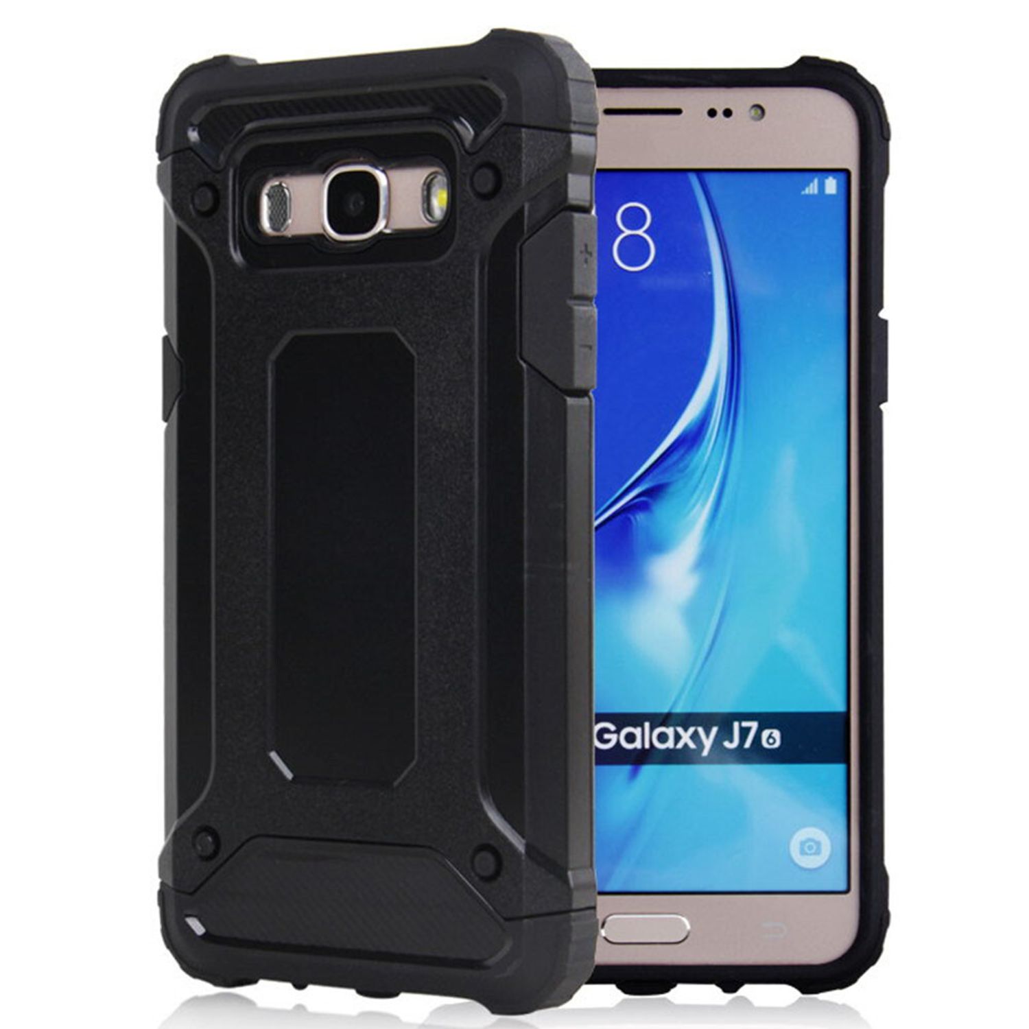 Husa Techsuit - Hybrid Armor - Samsung Galaxy J5 2015 J500 - Black fotografia produsului