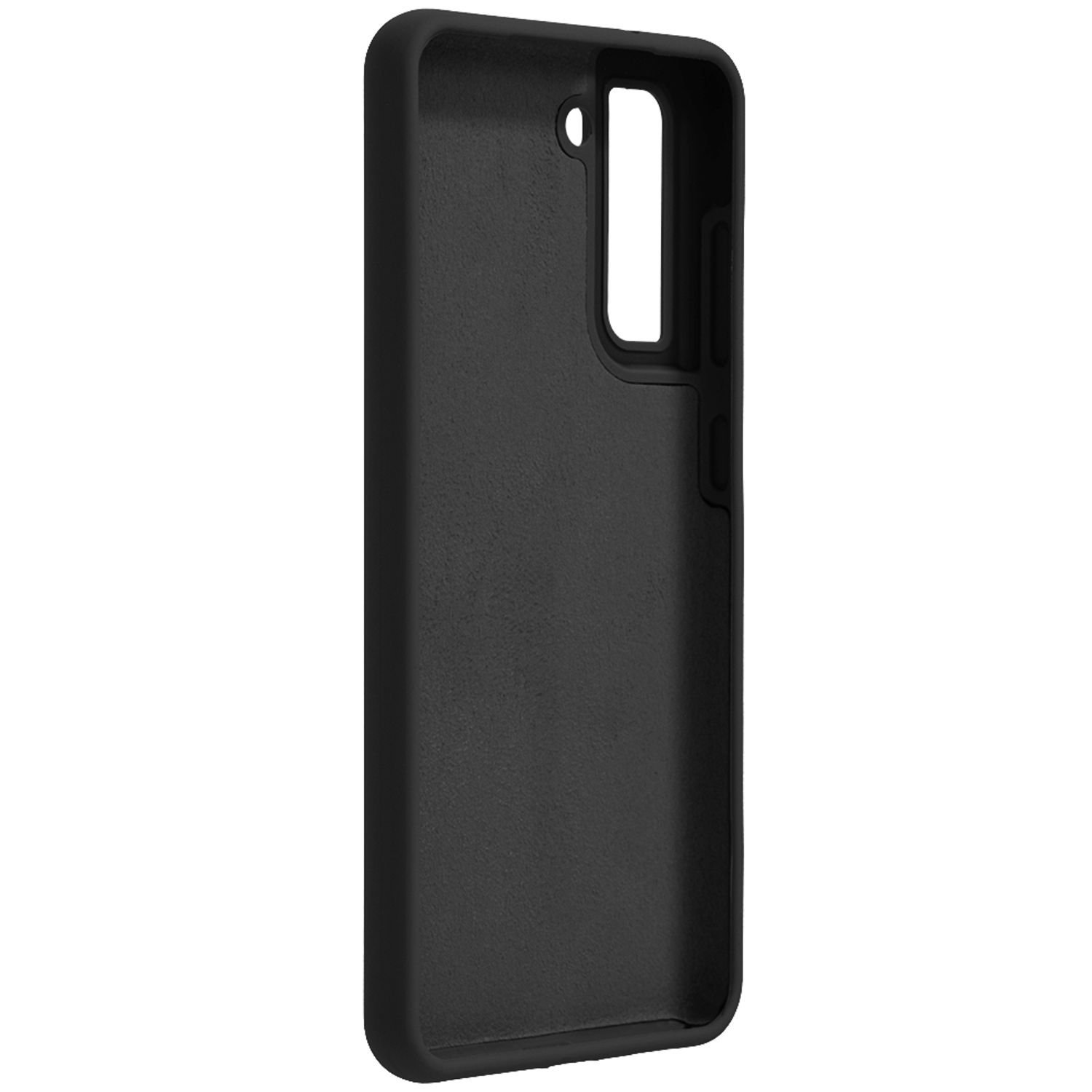 Husa premium Techsuit - Soft Edge Silicone - Samsung Galaxy S21 FE - Black fotografia produsului View 3 L