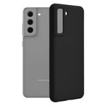 Husa premium Techsuit - Soft Edge Silicone - Samsung Galaxy S21 FE - Black fotografia produsului