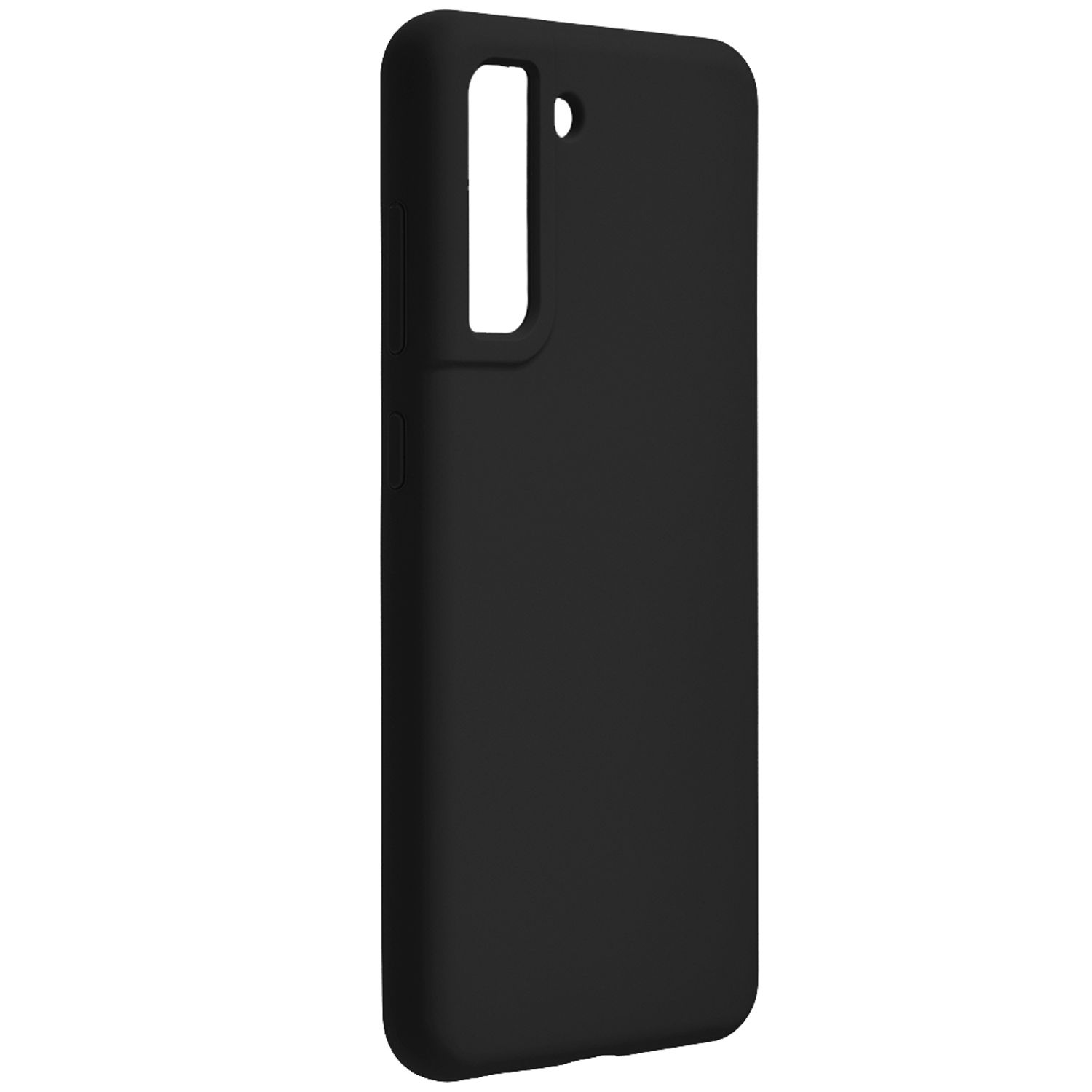 Husa premium Techsuit - Soft Edge Silicone - Samsung Galaxy S21 FE - Black fotografia produsului View 2 L
