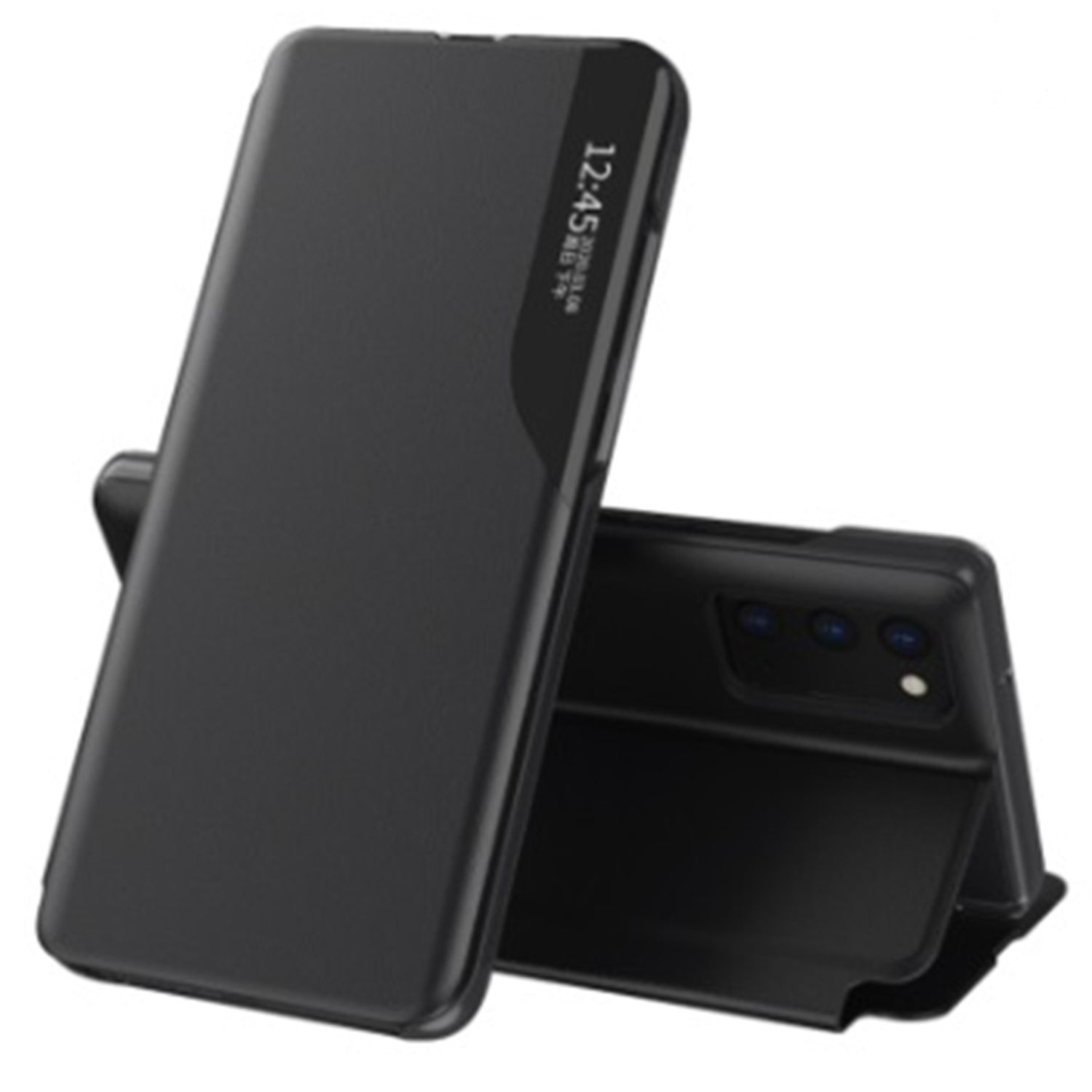 Husa tip carte Techsuit - eFold Series - Samsung Galaxy S20 - Black fotografia produsului