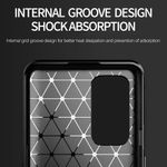 Husa Techsuit - Carbon Silicone - Oneplus 9 Pro - Black fotografia produsului View 3 S