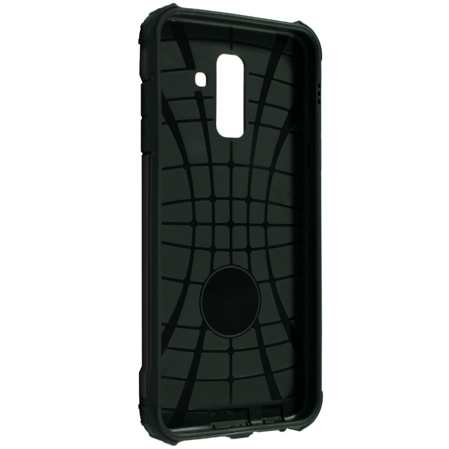 Husa Techsuit - Hybrid Armor - Samsung Galaxy A6 Plus 2018 - Black fotografia produsului View 3 L