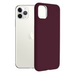 Husa premium Techsuit - Soft Edge Silicone - iPhone 11 Pro Max - Plum Violet fotografia produsului
