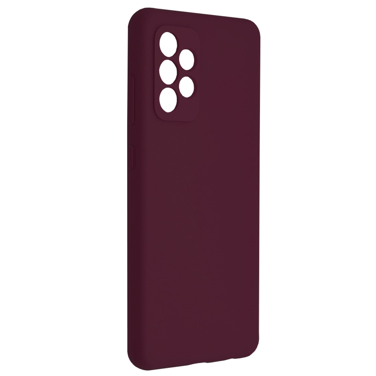 Husa premium Techsuit - Soft Edge Silicone - Samsung Galaxy A72 5G - Plum Violet fotografia produsului View 2 L