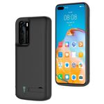 Husa cu acumulator Techsuit - Huawei P40 Pro - 4800 mAh - Black fotografia produsului