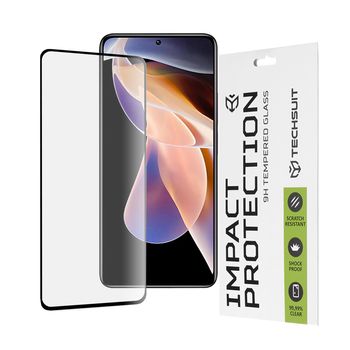 Folie sticla xiaomi redmi note 11 pro,full cover, full glue glass, black