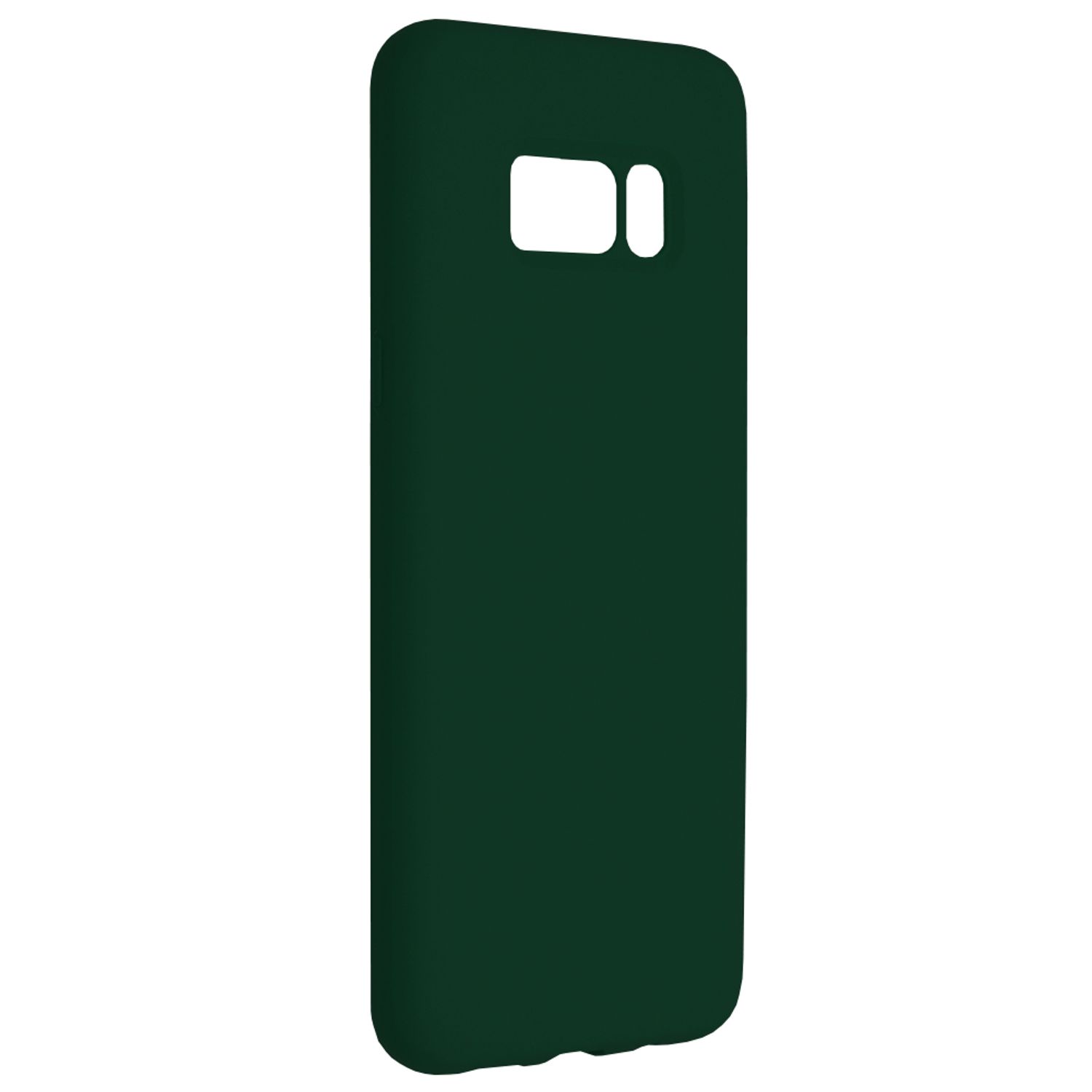 Husa premium Techsuit - Soft Edge Silicone - Samsung Galaxy S8 - Dark Green fotografia produsului View 2 L