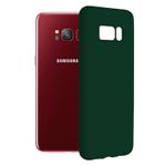 Husa premium Techsuit - Soft Edge Silicone - Samsung Galaxy S8 - Dark Green fotografia produsului
