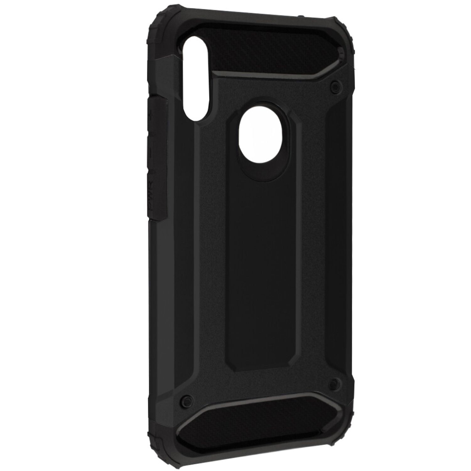 Husa Techsuit - Hybrid Armor - Huawei Y6 2019 - Black fotografia produsului