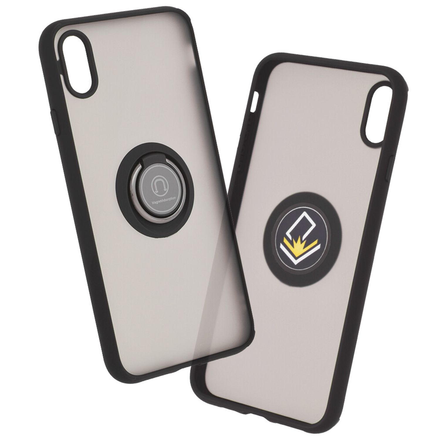 Husa Techsuit - Glinth - iPhone XS Max - Black fotografia produsului