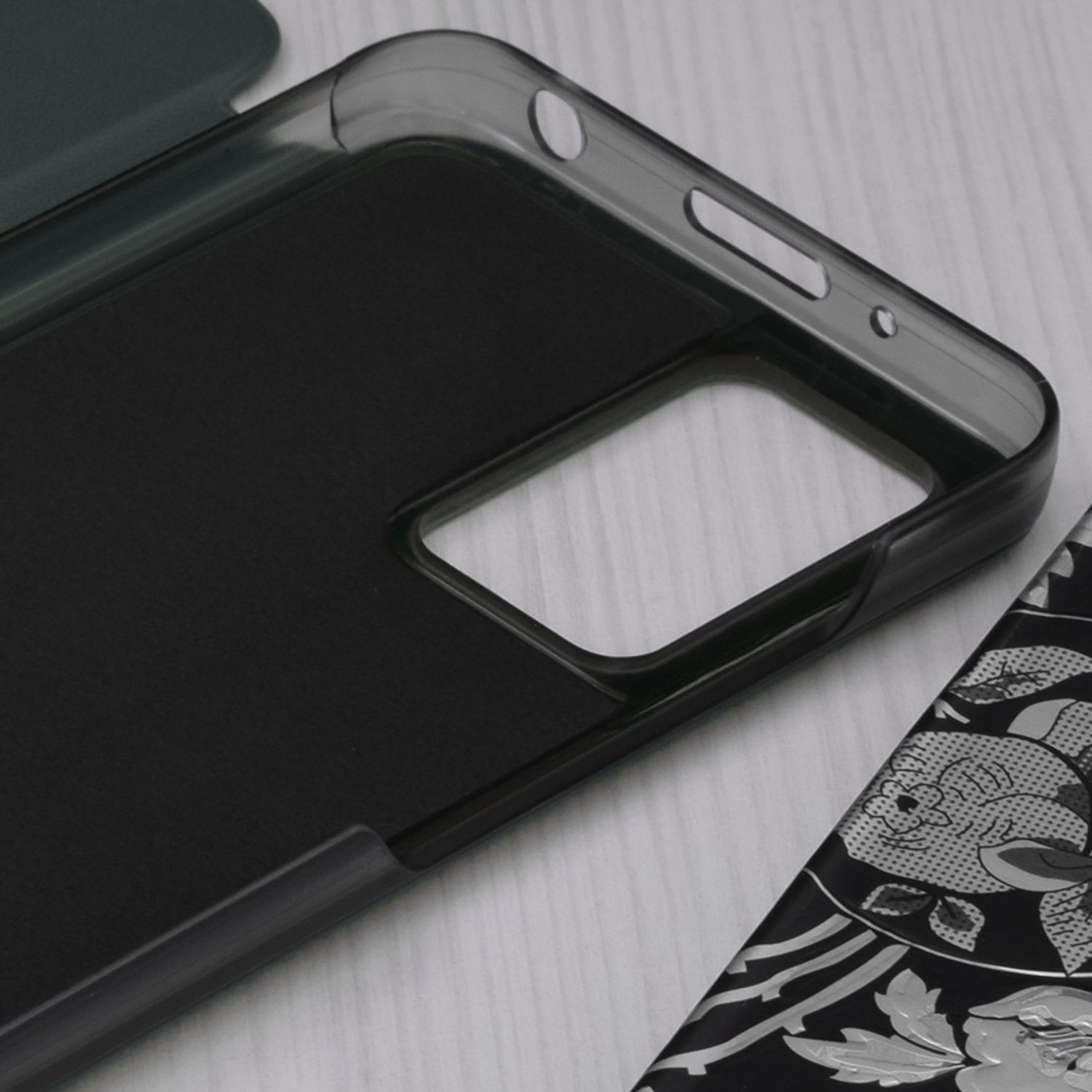 Husa tip carte Techsuit - eFold Series - Xiaomi Redmi 10 - Dark Green fotografia produsului View 3 L