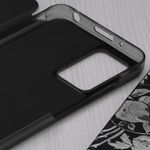 Husa tip carte Techsuit - eFold Series - Xiaomi Redmi 10 - Black fotografia produsului View 3 S