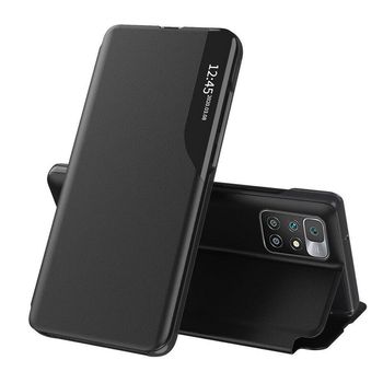Husa tip carte techsuit - efold series - xiaomi redmi 10 - black